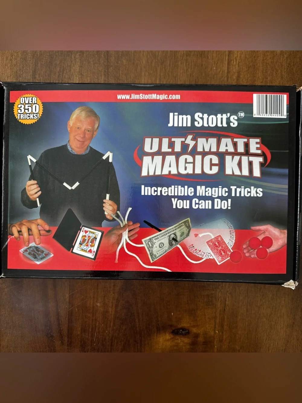 Jim Stott's Magic Kit Lot of 2 Ultimate and Street Card Tricks Illusions